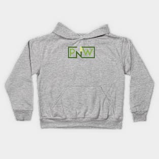 PNW - pacific northwest - color Kids Hoodie